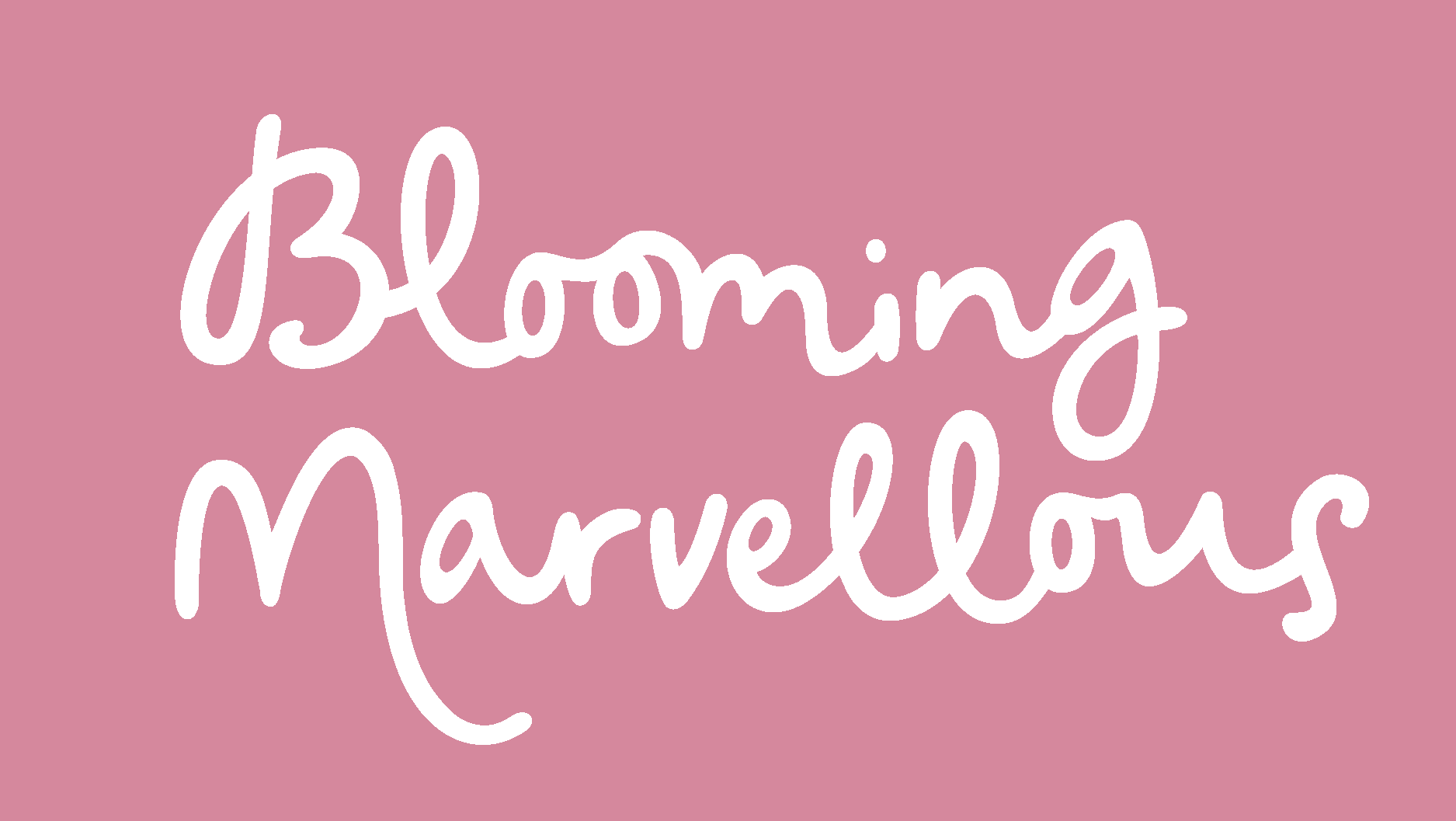 Bloomin Marvellous Logo Vector Logo